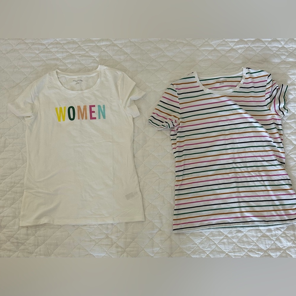 2 Amazon T-shirts, Size Large